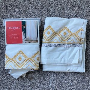 Opalhouse Sheer Curtains (2 panels)